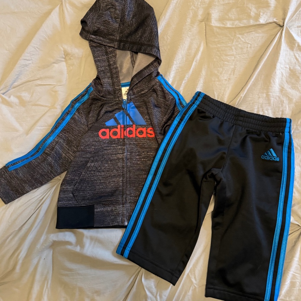 Baby Adidas track suit 9 month
